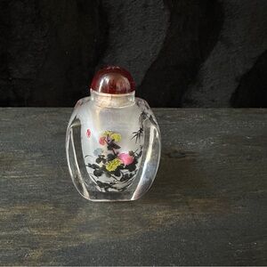 Vintage Inside Hand Painted Snuff Bottle